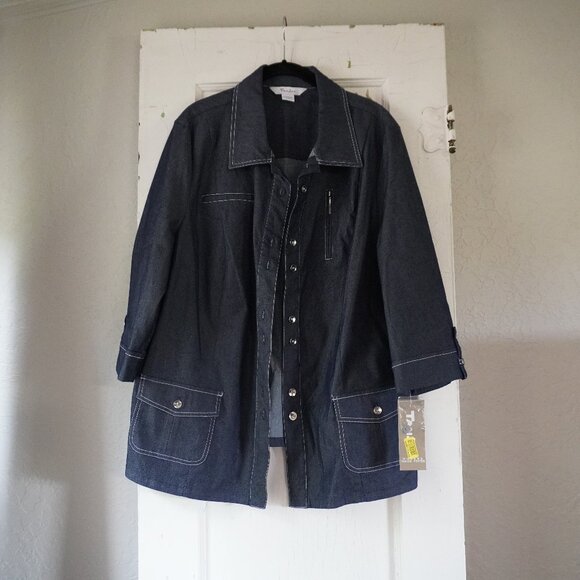 TanJay Jackets & Blazers - NWT TanJay Denim Jacket